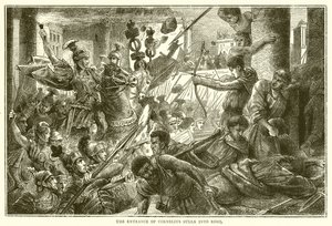 Cornelius Sullas indgang til Rom af English School