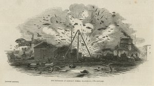 Eksplosionen ved Samudas virker af English School