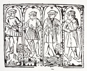 En mands fire teint af English School