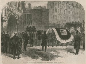 Lord Palmerstons begravelse af English School