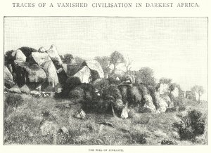 The Hill of Zimbabye (gravering) af English School