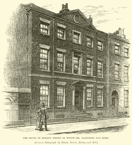 Huset i Rodney Street, hvor hr. Gladstone blev født af English School