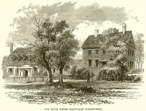 Huset hvor Cornwallis overgav sig af English School