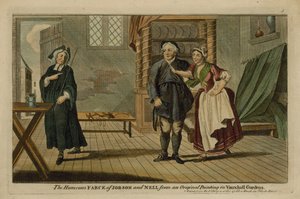 Die humorvolle Farce von Jobson und Nell von English School