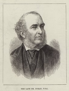 Den afdøde Dr. Doran, FSA (gravering) af English School