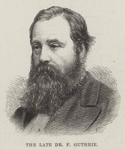 Den afdøde Dr F Guthrie (gravering) af English School