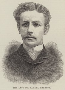 Den afdøde Dr. Samuel Rabbeth (gravering) af English School