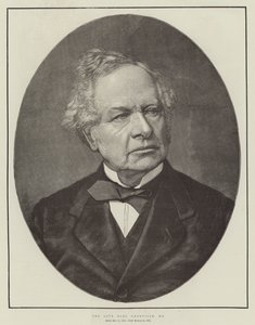 Den afdøde Earl Granville, KG (gravering) af English School