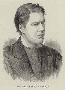 Der verstorbene Earl Grosvenor (Gravur) von English School