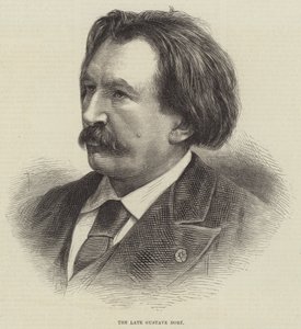 Den afdøde Gustave Dore (gravering) af English School