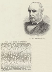 Den afdøde Lord Wolverton (gravering) af English School