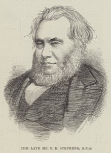 Den afdøde hr. E B Stephens, ARA (gravering) af English School