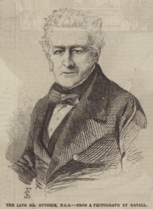 Den afdøde hr. Guthrie, FRS (gravering) af English School