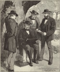 Afdøde hr. Jefferson Davis af English School