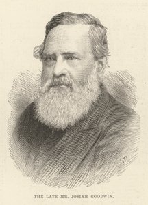 Der verstorbene Mr. Josiah Goodwin (Stich)