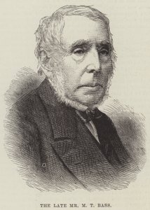 Den afdøde Mr M T Bass (gravering) af English School