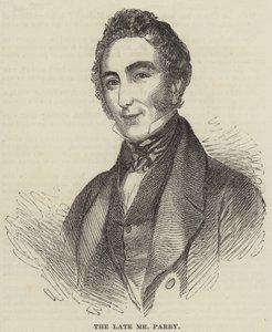 Afdøde hr. Parry (gravering) af English School