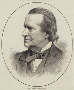 Den afdøde hr. Samuel Phelps (gravering) af English School