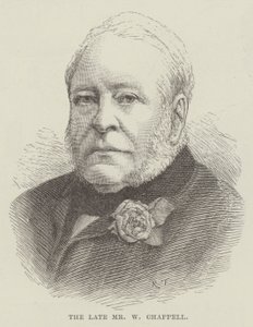 Den afdøde hr. W Chappell (gravering) af English School