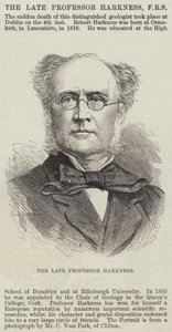 Den afdøde professor Harkness (gravering) af English School