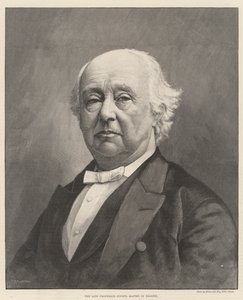 Den afdøde professor Jowett, Master of Balliol (gravering) af English School