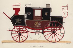 Die Postkutsche von English School