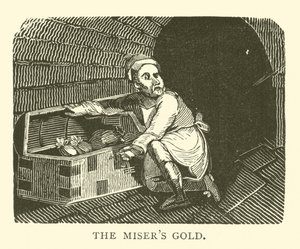 Gnærens guld (træsnit) af English School