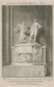 Das Denkmal in der St. Pauls Kathedrale