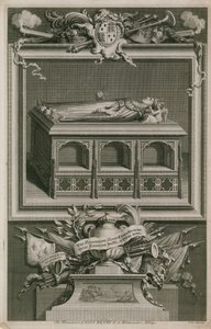 Monumentet af Henry V af English School