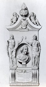 Sir Robert Aytons monument, 1798 af English School