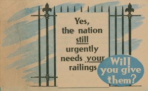 Nationen har stadig akut brug for dine rækværk af English School