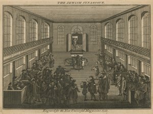 Den nye jødiske synagoge af English School
