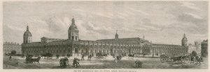 Det nye Metropolitan kød- og fjerkræmarked, Smithfield af English School