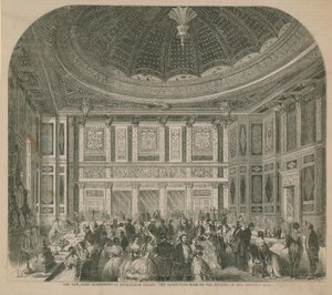 De nye statslejligheder i Buckingham Palace af English School