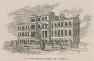 Det nye kræfthospital i Brompton, London af English School