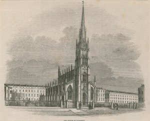 Den nye kirke i Paddington, London af English School