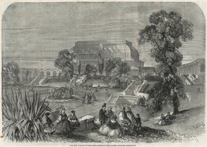 Die neuen Gärten der Königlichen Gartenbaugesellschaft in South Kensington von English School