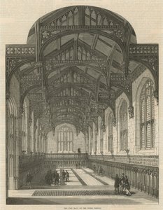 Den nye hal i det indre tempel af English School