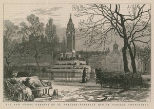 Die neuen öffentlichen Gärten von St. Pancras von English School