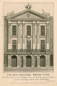 Det gamle Teater, Drury Lane af English School
