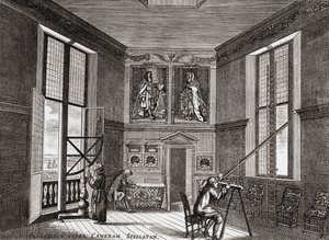 Det gamle observationsrum, Greenwich, fra A Short History of the English People af J. R. Green, udgivet 1893 af English School