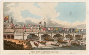 Åbningen af New London Bridge af English School