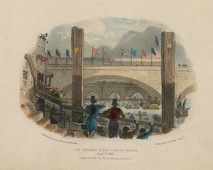 Åbningen af den nye London Bridge af English School