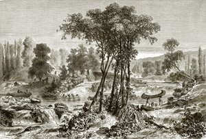 Overfarten på den hvide mudderflod af English School