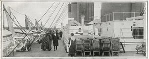 Promenadedækket på Titanic, fra 