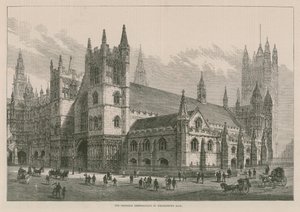Den foreslåede restaurering af Westminster Hall af English School