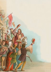 Modtagelse af Columbus i Spanien af English School