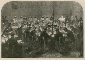 Reporterværelset i Underhuset af English School
