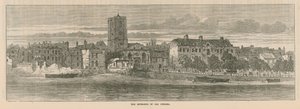 Riverside af gamle Chelsea af English School