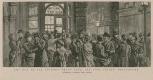 Der Ansturm auf die National Penny Bank